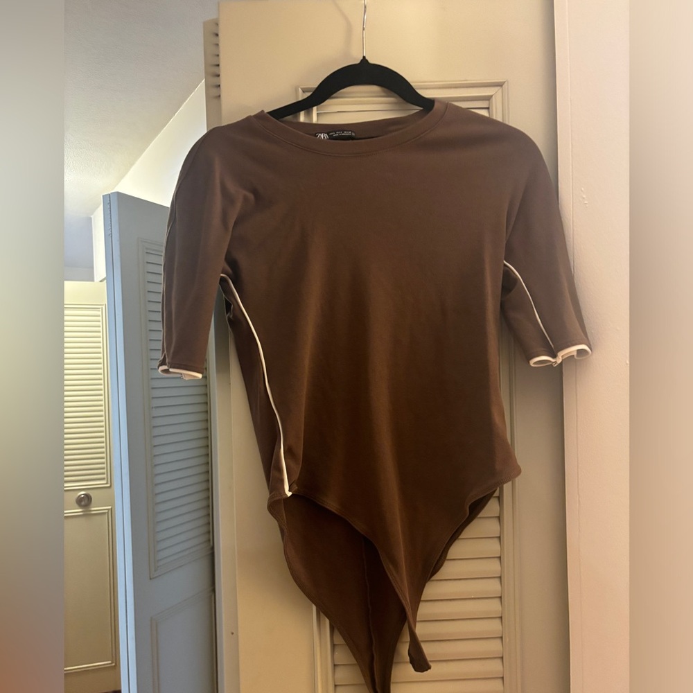 Zara 3/4 sleeve body suit